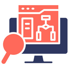 System Architecture Icon