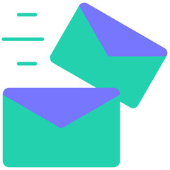 Mailing icon for website, application, printing, document, poster design, etc