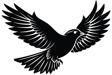 Obraz premium Bird Flight Bird Flight Silhouette Clip Art