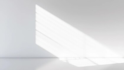 Soft, diffused sunlight illuminating a pristine white surface, minimal, ethereal