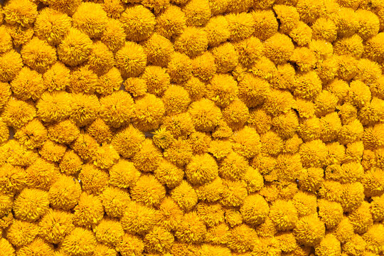 Flower silletas display - Silleteros parade in Medellin