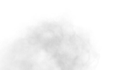 Abstract Smoke, Fog Overlay for Design on transparent background
