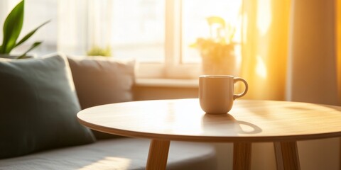 Cozy Reading Nook As As Background A Empthy Wood