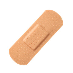 Bandaid Bandage Isolated on Transparent Background, PNG