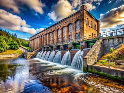 Aigas Power Station Dam: Penultimate Hydroelectric Power Generation