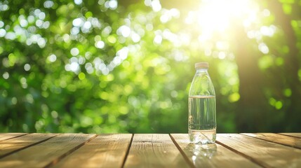Wooden Table In Summer In The Garden Soft Light F C44c5b8b-8 2090