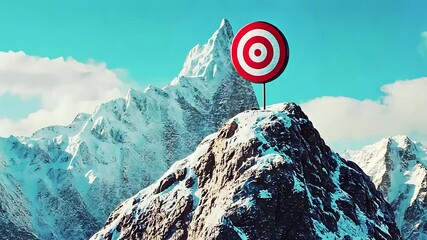 Achieve Peak Performance: Target Success, Mountain High