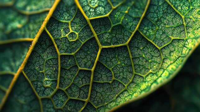 Fototapeta close-up of a fractal pattern in nature