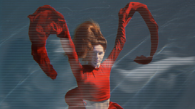 Retro Static Transition With Media Replace