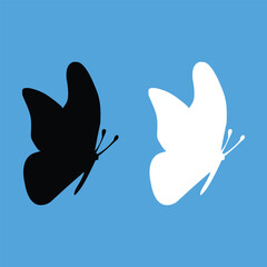 Butterfly  silhouette