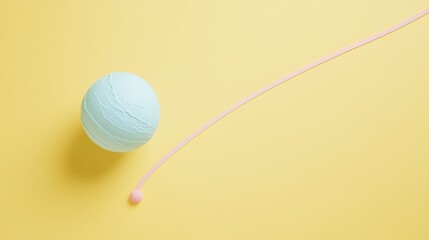Space Pastel Blue Perspective Satellite Empty Tiny
