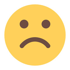 sad icon for illustration