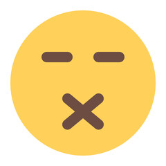 Obraz premium silent icon for illustration