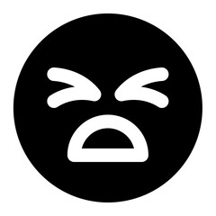 sad icon for illustration