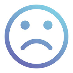 sad icon for illustration