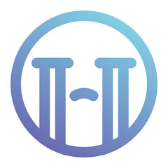 crying icon for illustration