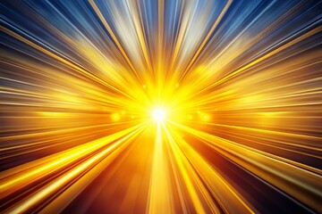 Dynamic Yellow Sunburst Stripes Rotating Background: 4K Motion Video Still