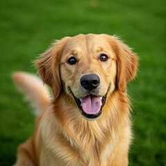 golden retriever portrait