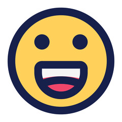 happy icon for illustration