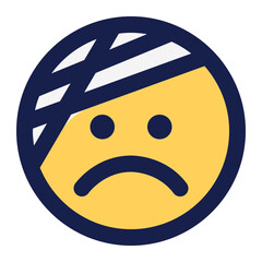 hurt icon for illustration