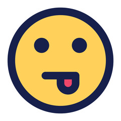 joking icon for illustration