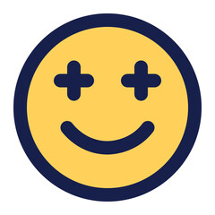 smile icon for illustration