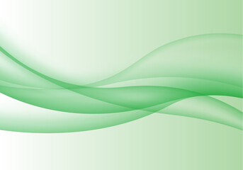 Fototapeta premium 自然をイメージした抽象的な曲線