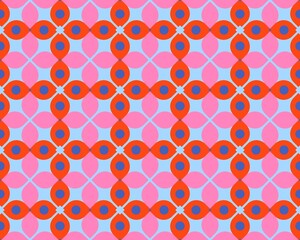 Oriental ethnic seamless repeatable pattern traditional geometric lines stripes background Design
