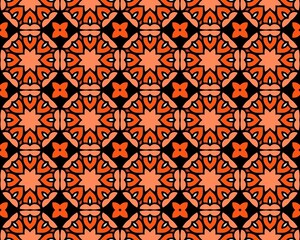 Oriental ethnic seamless repeatable pattern traditional geometric lines stripes background Design