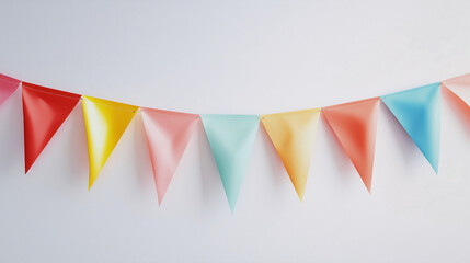 Autumn Party Banner with Falling Leaves &ndash; Festive Seasonal Decoration Illustration