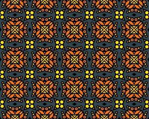 Oriental ethnic seamless repeatable pattern traditional geometric lines stripes background Design