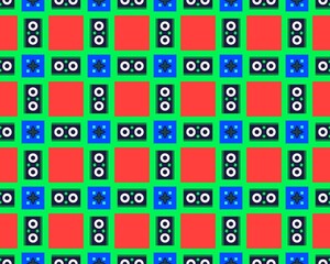 Oriental ethnic seamless repeatable pattern traditional geometric lines stripes background Design