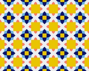 Oriental ethnic seamless repeatable pattern traditional geometric lines stripes background Design