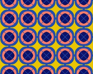 Oriental ethnic seamless repeatable pattern traditional geometric lines stripes background Design