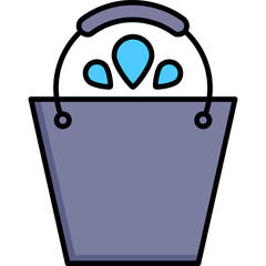 Water day - icon - Black line