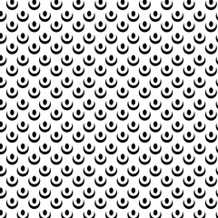 Black And White Abstract Geometric Pattern Background	
