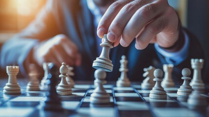 Focused Strategy in Chess Game with Intense Player Engagement