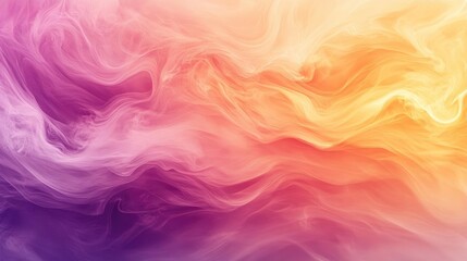 Obraz premium Abstract Colorful Fabric Texture with Flowing Waves and Pastel Gradient Color Scheme in a Seamless Pattern Design with a Soft Texture Look. A Beautiful and Elegant Visual Art. An Artistic Creative