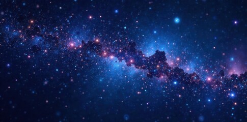 Starry night sky filled with twinkling diamonds against a dark canvas, stars, night sky, cosmic beauty