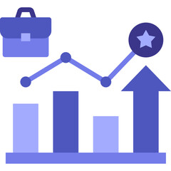 Obraz premium Work Achievement Icon