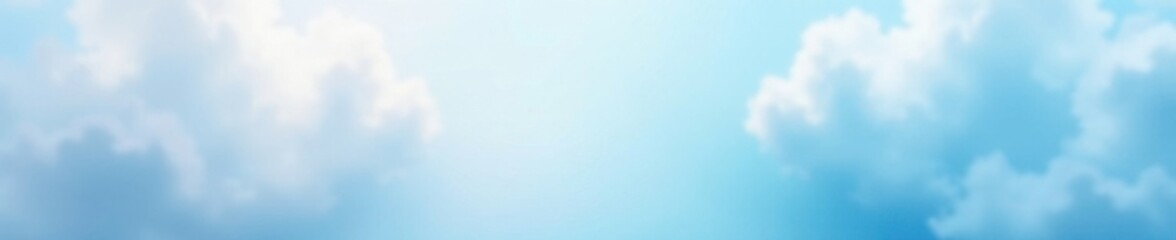 Soft Pastel Light Blue Abstract Background with Blurred Cloud Shapes, gentle, soothing, cloud