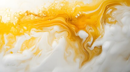 Fototapeta premium Abstract Gold and White Swirl Texture Background