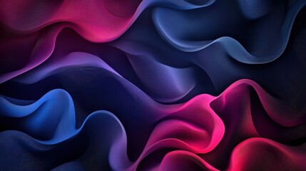 Fototapeta premium Abstract Swirling Fluid Artwork Composed of Bold Colors and Lines