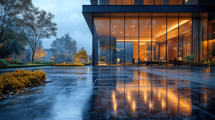 Fototapeta premium modern office building