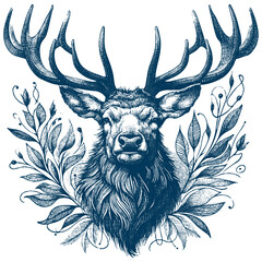 elk vector illustration