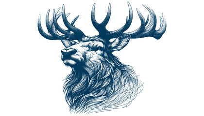 elk vector illustration