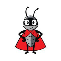 help me generate a logo pattern of an ant wearing.