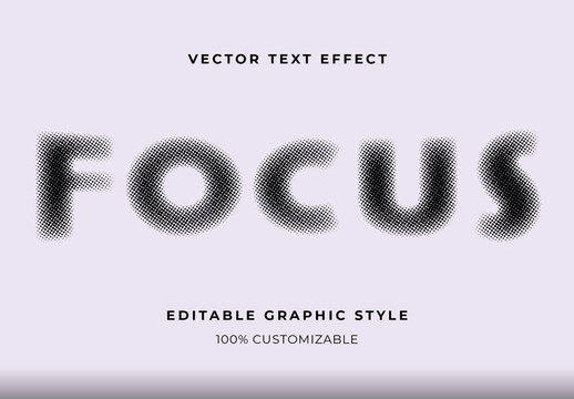 Black and White Modern Halftone Gradient Effect