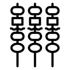 satay line icon