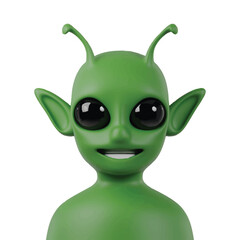 Fantasy character 3d Icons Render Clipart.